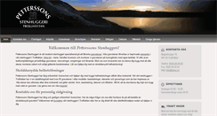 Desktop Screenshot of petterssonsstenhuggeri.com